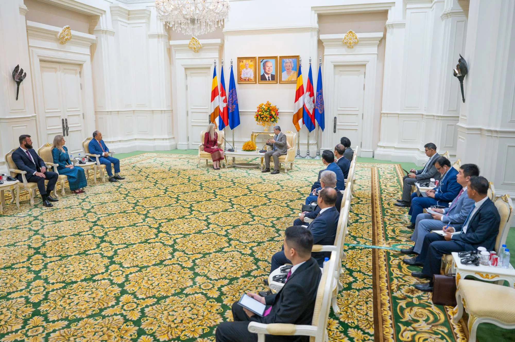 Meeting with the Prime Minister of Cambodia Hun Manet, photo report