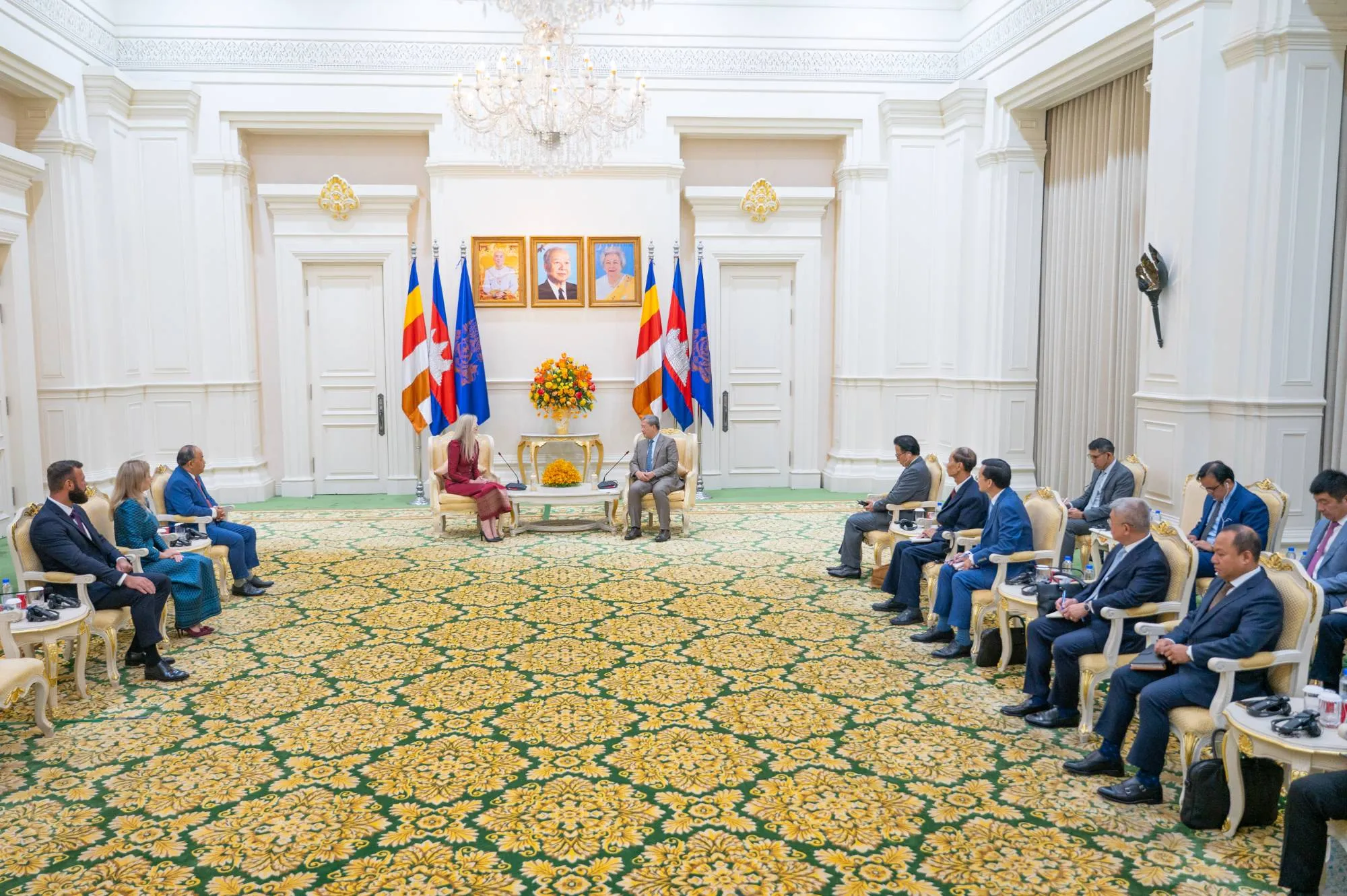 Meeting with the Prime Minister of Cambodia Hun Manet, photo report